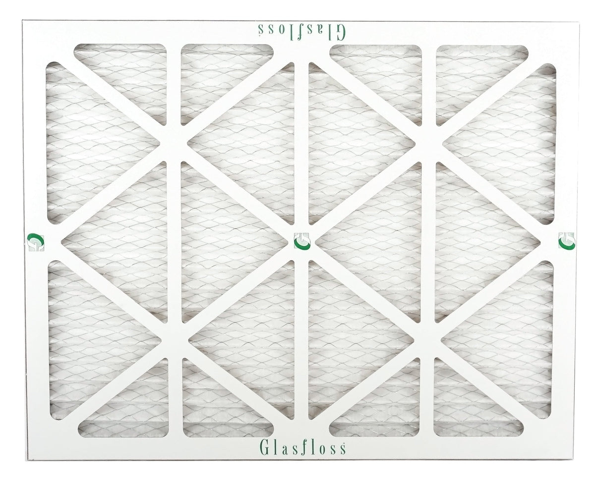 Glasfloss 20x21x1 - MERV 10 -Qty:4 - Furnace Air Filter - Made in USizeA (Actual Sizeize: 19.5 x 20.5x7/8 inch)
