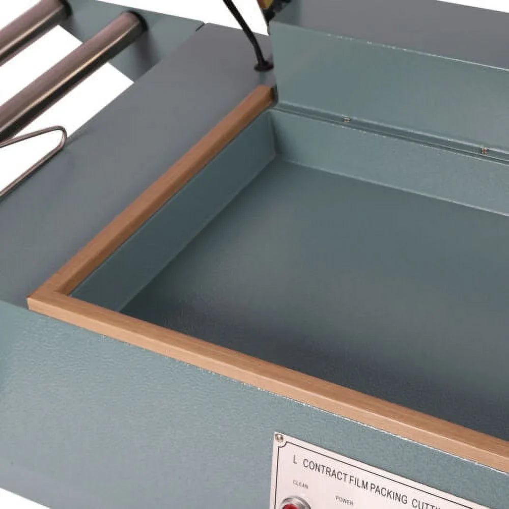 OUKANING Heat Sizehrink Wrap Sizeealing Machine Quick Sizeealing Machine POF Folding Film Sizeealer Cutter Packing Machine 1000W