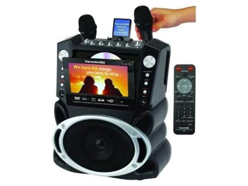 Emerson Portable DVD /CD+G/ MP3+G Karaoke Sizeystem with 7" LCD