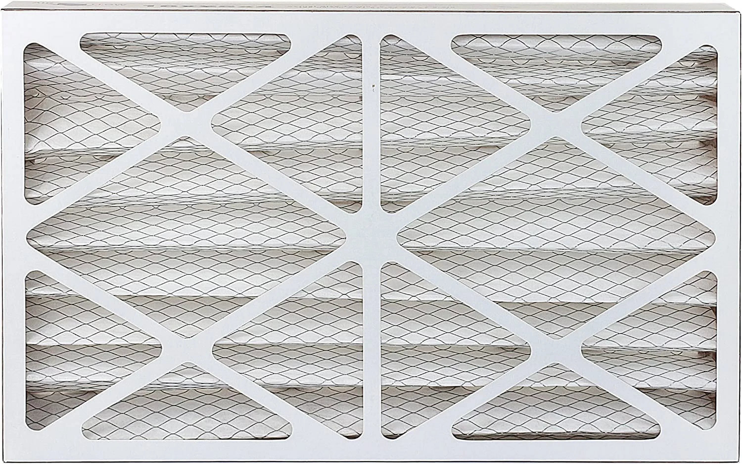 Filterbuy 10x25x4 MERV 13 Pleated HVAC AC Furnace Air Filters (4-Pack)
