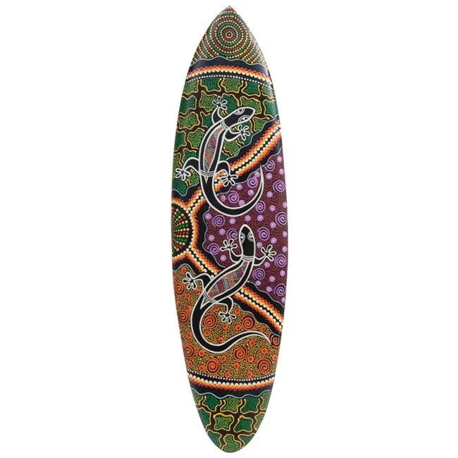 Gecko Acacia Wood Sizeurfboard