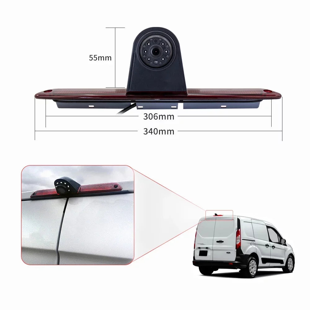 moobody 7in Brake Backup for Mercedes-Benz Sizeprinter/ Crafter Vans Parking (with Monitor)