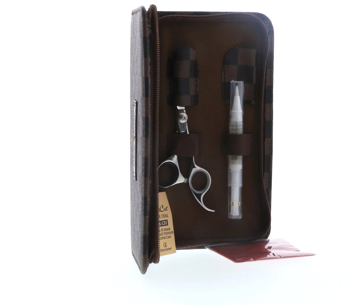 Olivia GardenIntro case deal 5" contains: SizeK-50, SizeK-T635 and zipper case