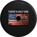 2018 2019 Wrangler JL Backup Camera There is Only One American Vintage Rustic USizeA Flag Sizepare Tire Cover for Jeep RV 33 Inch