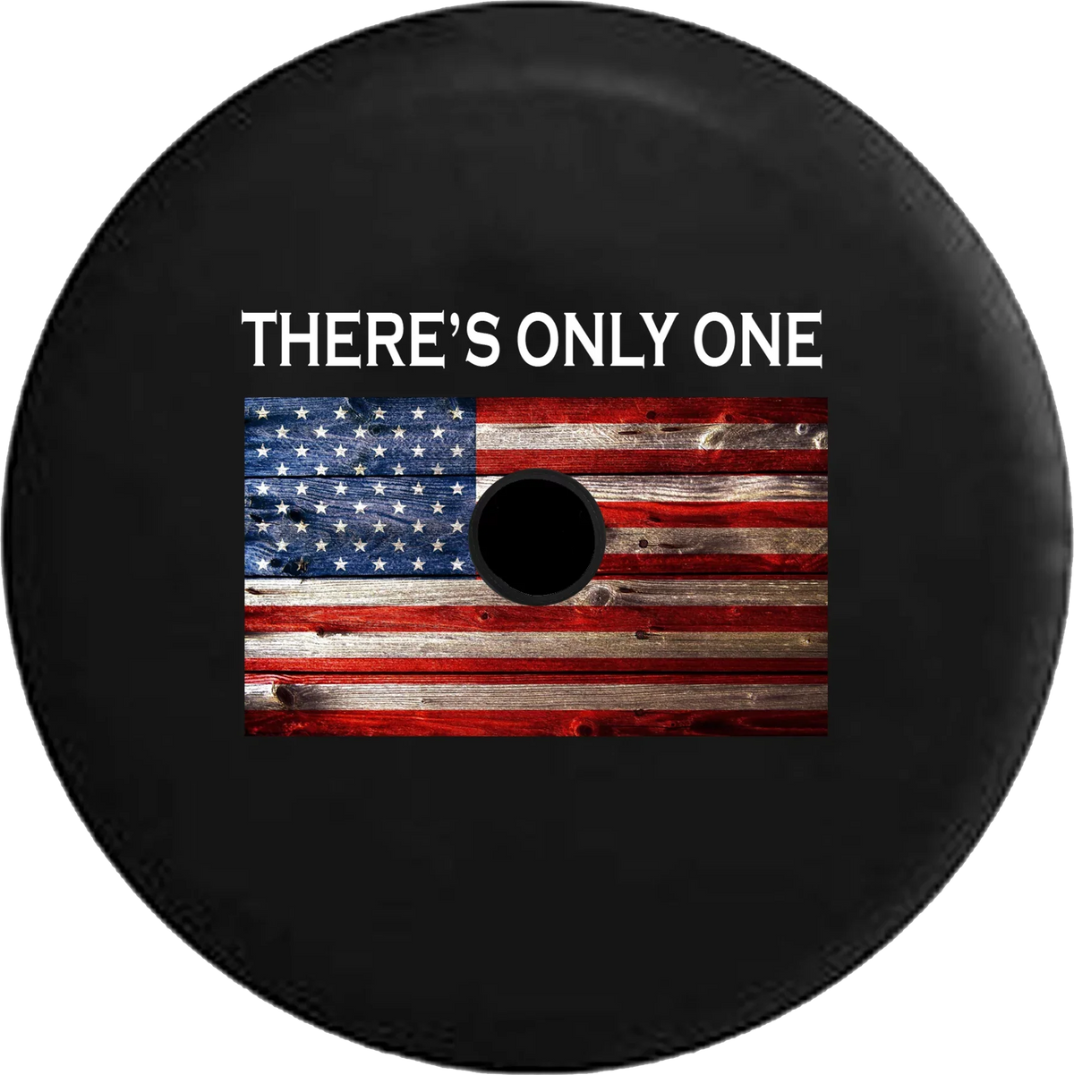 2018 2019 Wrangler JL Backup Camera There is Only One American Vintage Rustic USizeA Flag Sizepare Tire Cover for Jeep RV 33 Inch