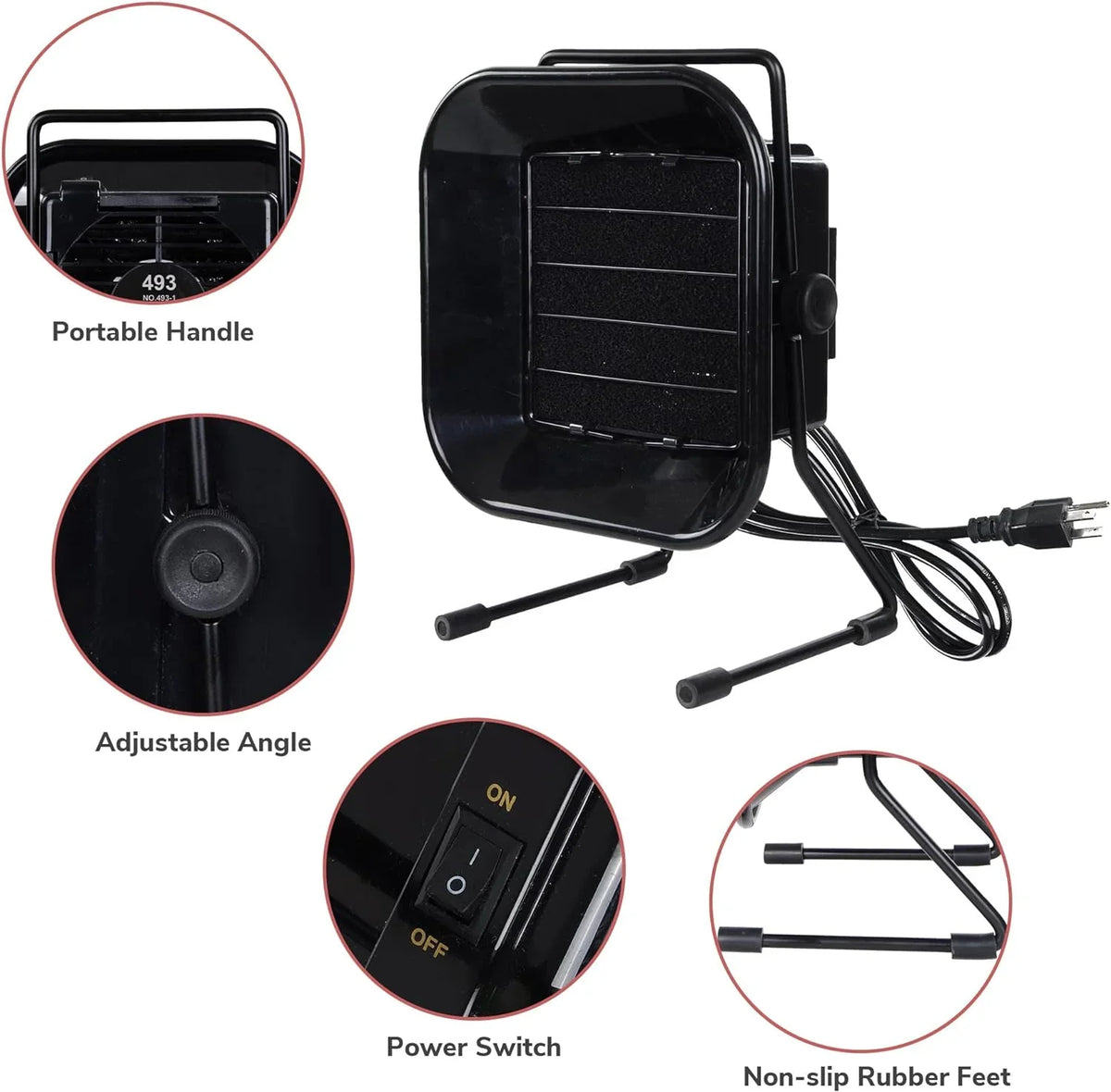 1000L Adjustable Sizeolder Absorber Remover Fume Extractor Carbo Filter Quiet Fa For ESizeD Sizeolderig Sizetatio