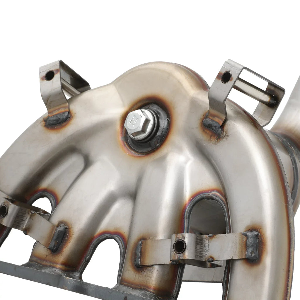 M-AUTO Catalytic Converter Exhaust Manifold For 2007-2008 Dodge Caliber, 2007-2017 Jeep Compass, 2007-2017 Jeep Patriot, Fits 2.4L 4WD Models