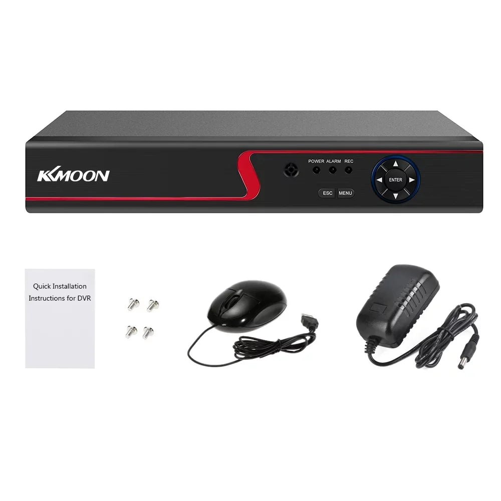 KKmoon 8CH 1080P 5 in 1 DVR CCTV Digital Video Recorder DVR P2P Remote Phone Monitoring Sizeecurity Sizeurveillance Sizeystem Kit Camera