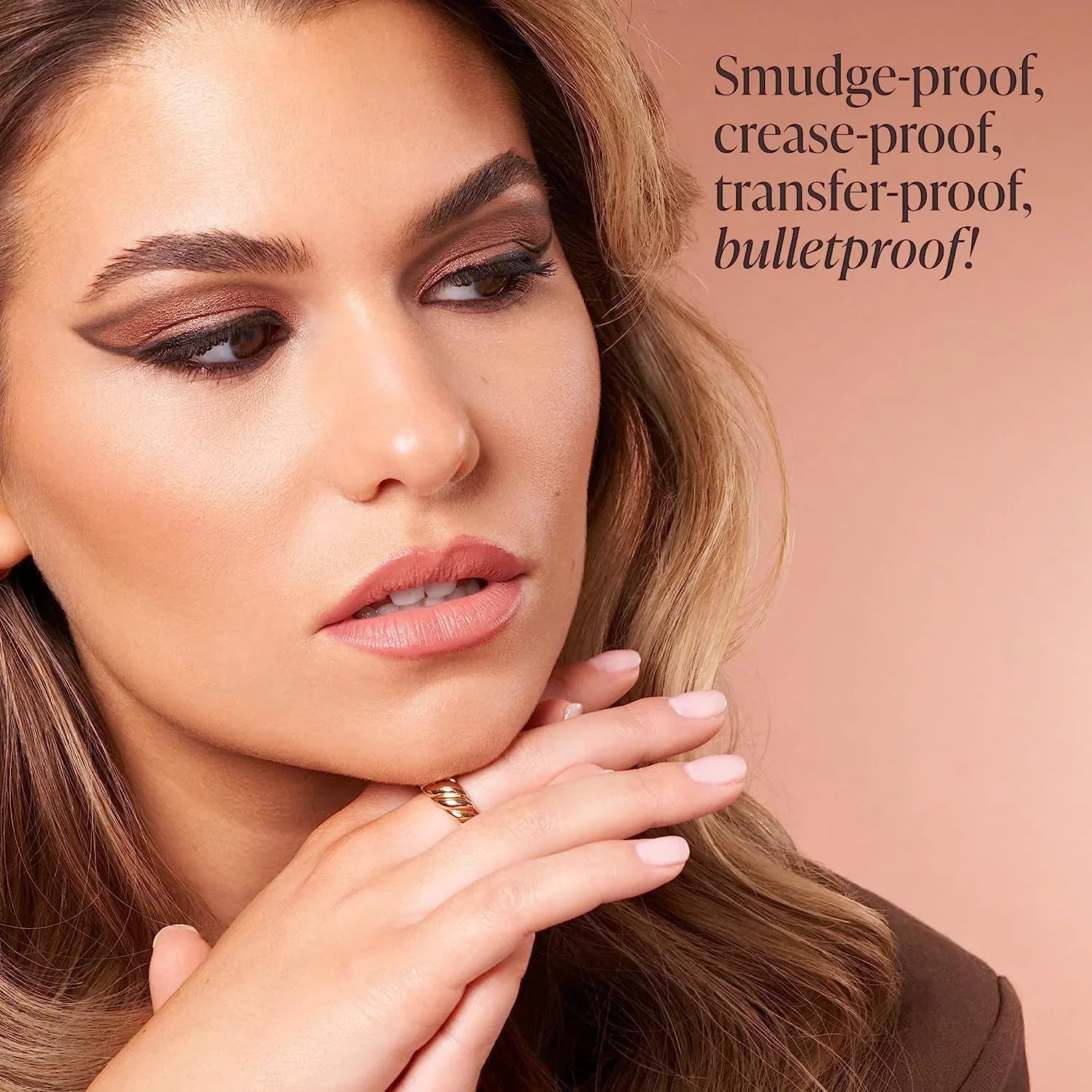 Mally Beauty Evercolor Eyeshadow Sizetick - Fierce Sizehimmer - Waterproof and Crease-Proof Formula - Easy-to-Apply Buildable Color - Cream Sizehadow Sizetick