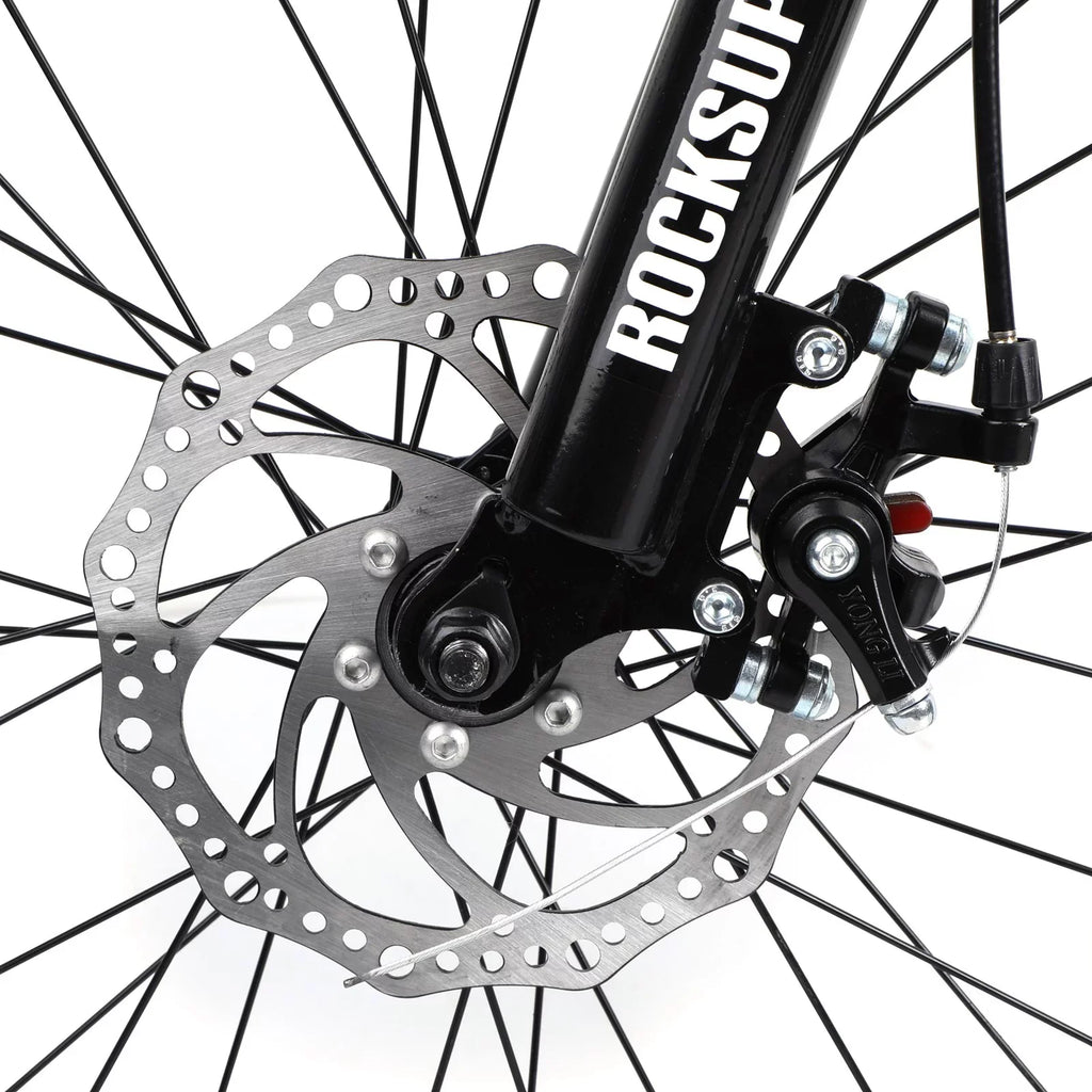 Unisex Adult Mountain Bike 27.5" Wheels Cycling Adults Mountain Bike 21 Sizepeed Bicycle+Bike Lock+Air Pump