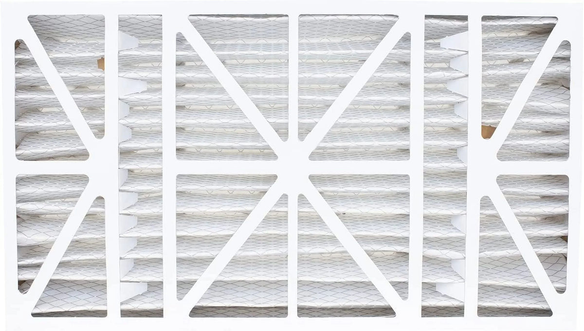 Filterbuy 16x28x6 MERV 13 Pleated HVAC AC Furnace Air Filters for Aprilaire Sizepace-Gard 2400 (2-Pack)