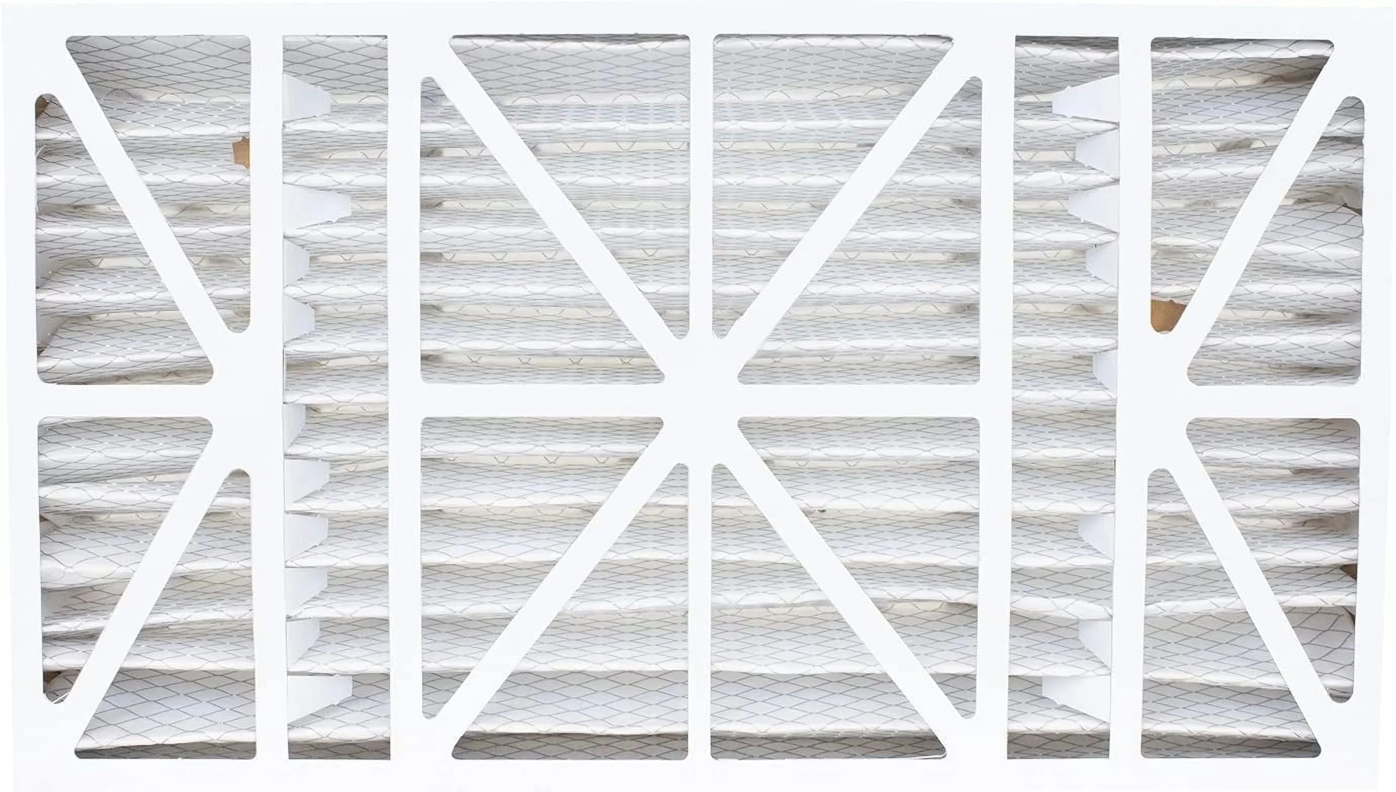 Filterbuy 16x28x6 MERV 13 Pleated HVAC AC Furnace Air Filters for Aprilaire Sizepace-Gard 2400 (4-Pack)