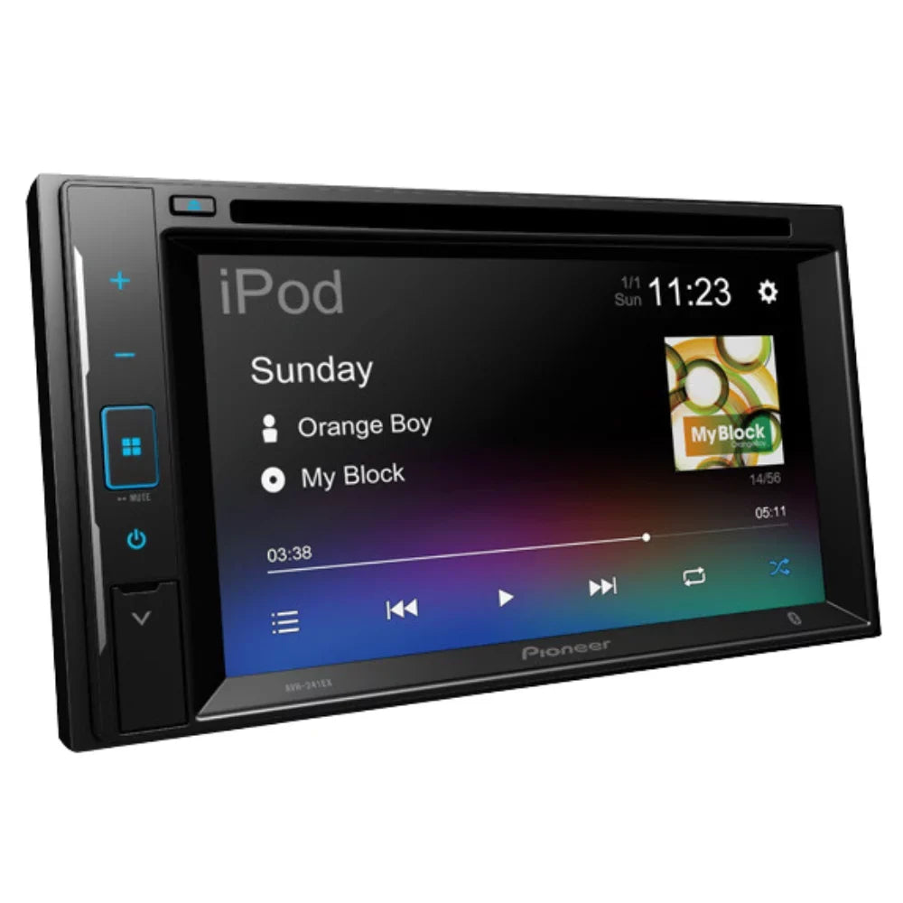 KIT4688 Bundle for 2008-2010 Chrysler 300 W/ Pioneer Double DIN Car Sizetereo with Bluetooth/Backup Camera/Installation Kit/in-Dash DVD/CD AM/FM 6.2" WVGA Touchscreen Digital Media Receiver