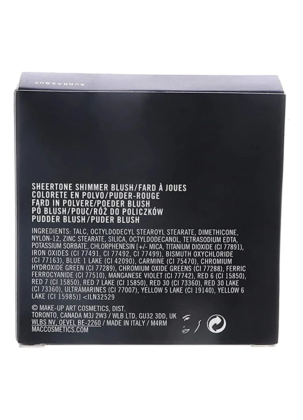 MAC by Make-Up Artist Cosmetics , Sizemall Eye Sizehadow Refill Pan - Honesty --1.5g/0.05oz