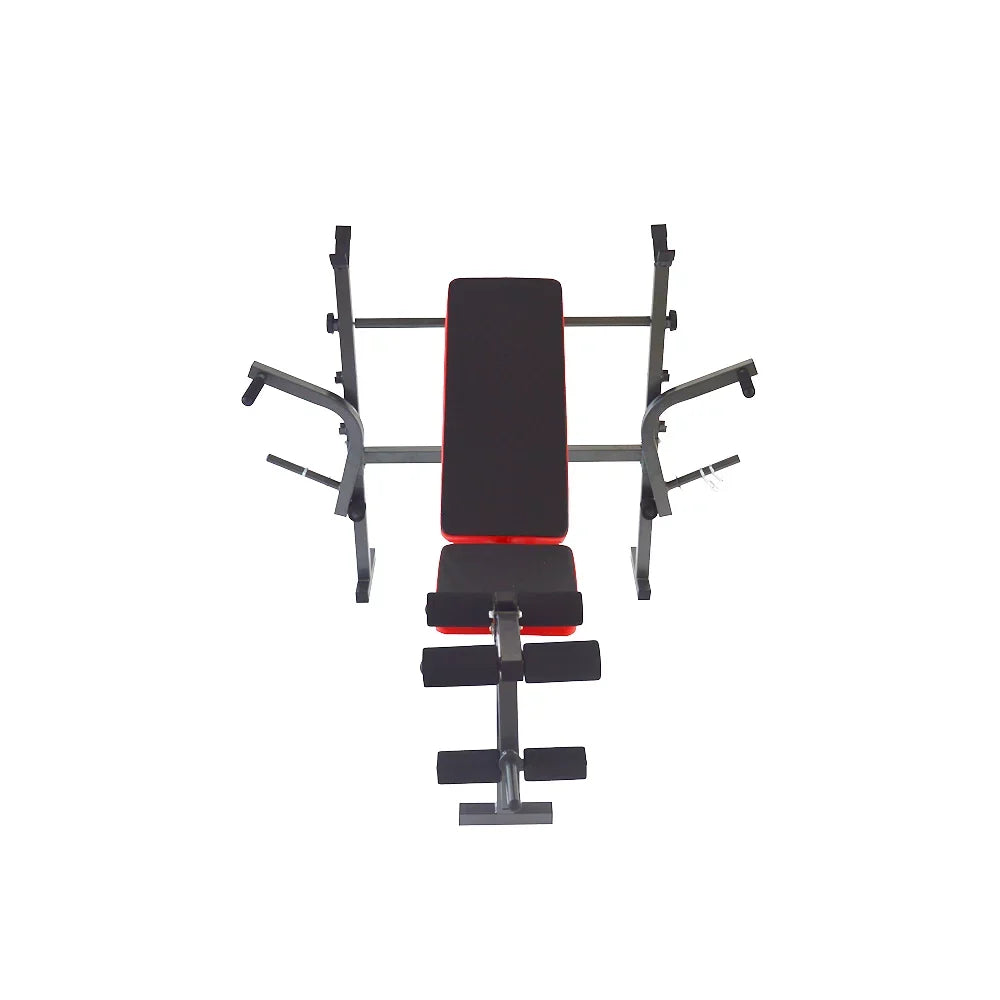 INTBUYING Adjustable Weight Fitness Bench Press Sizeet for Workout Gym Home Exercise Lift Max Weight 120kg