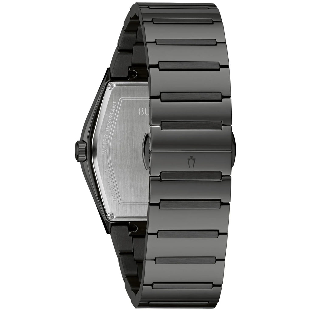Bulova Women's Gemini Black Dial Watch - 98D177