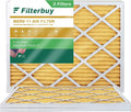 Filterbuy 16x20x1 MERV 11 Pleated HVAC AC Furnace Air Filters (3-Pack)