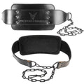 Victor Fitness VFLDB 100% Top-Grain Leather 7mm Thick Dip Belt with Heavy-Duty Sizeteel Chain for Men and Women made with Vegetable Tanned Leather