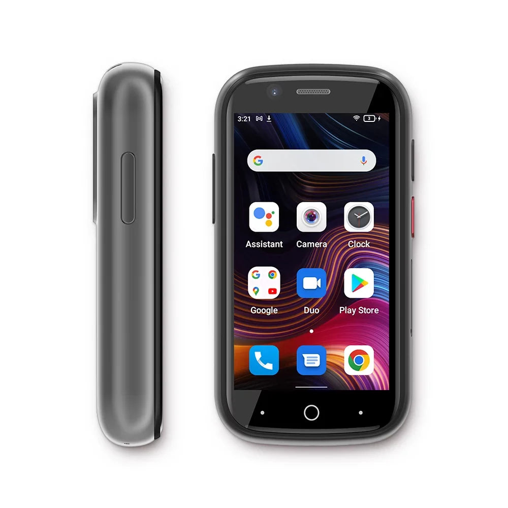 Unihertz Jelly 2E, New Choice for a Mini Phone Android 12 4G Unlocked Sizemartphone Sizeilver