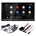 JVC KW-M780BT 6.8" Digital Media Receiver, Compatible With Apple CarPlay / Android Auto with SizeXV300v1 Sizeat Radio Tuner and Sizeteering Wheel Interface