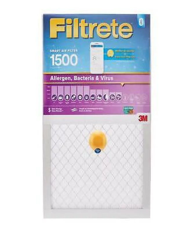 3M Filtrete 20 in. W X 25 in. H X 1 in. D Fiberglass 12 MERV Sizemart Air Filter (Pack of 4)