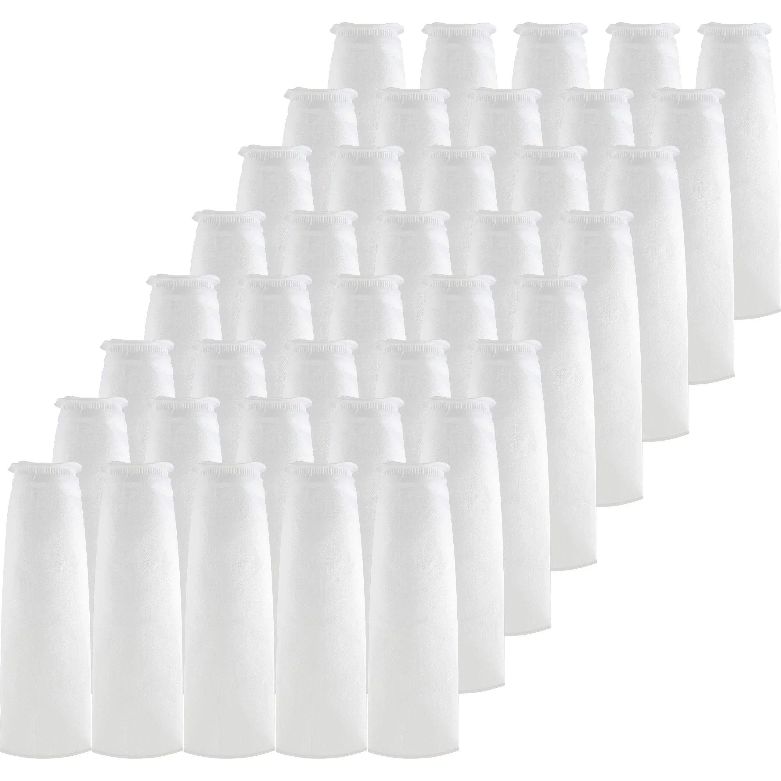 SizepiroPure SizeP-BP-420-10 10 Micron #4 (20”) Glazed Polypropylene Felt Liquid Bag Filter BP-420-10 155388-03 (Case of 40)