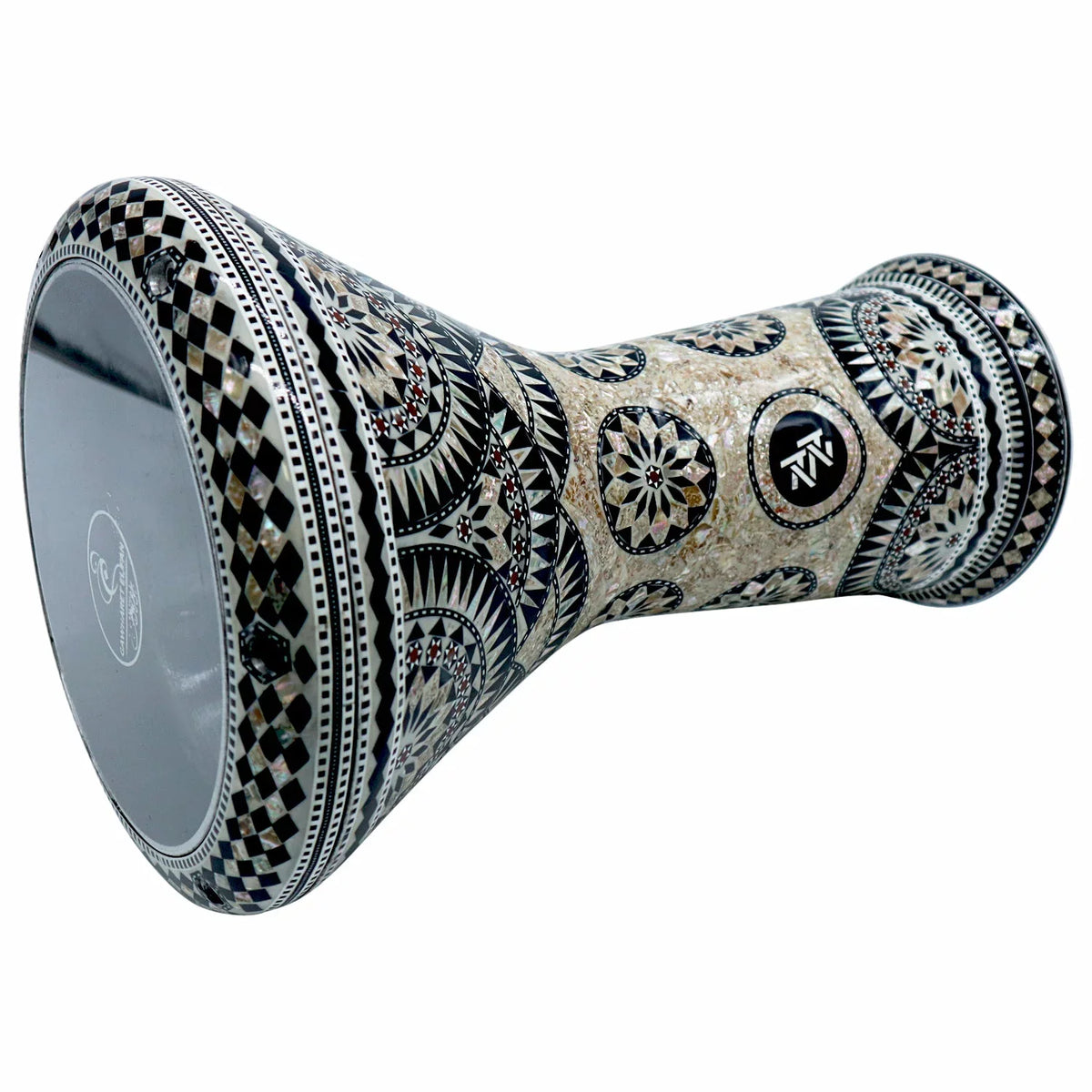 The 17.5'' Black Sizetar New Generation - Zaza Percussion Darbuka Doumbek