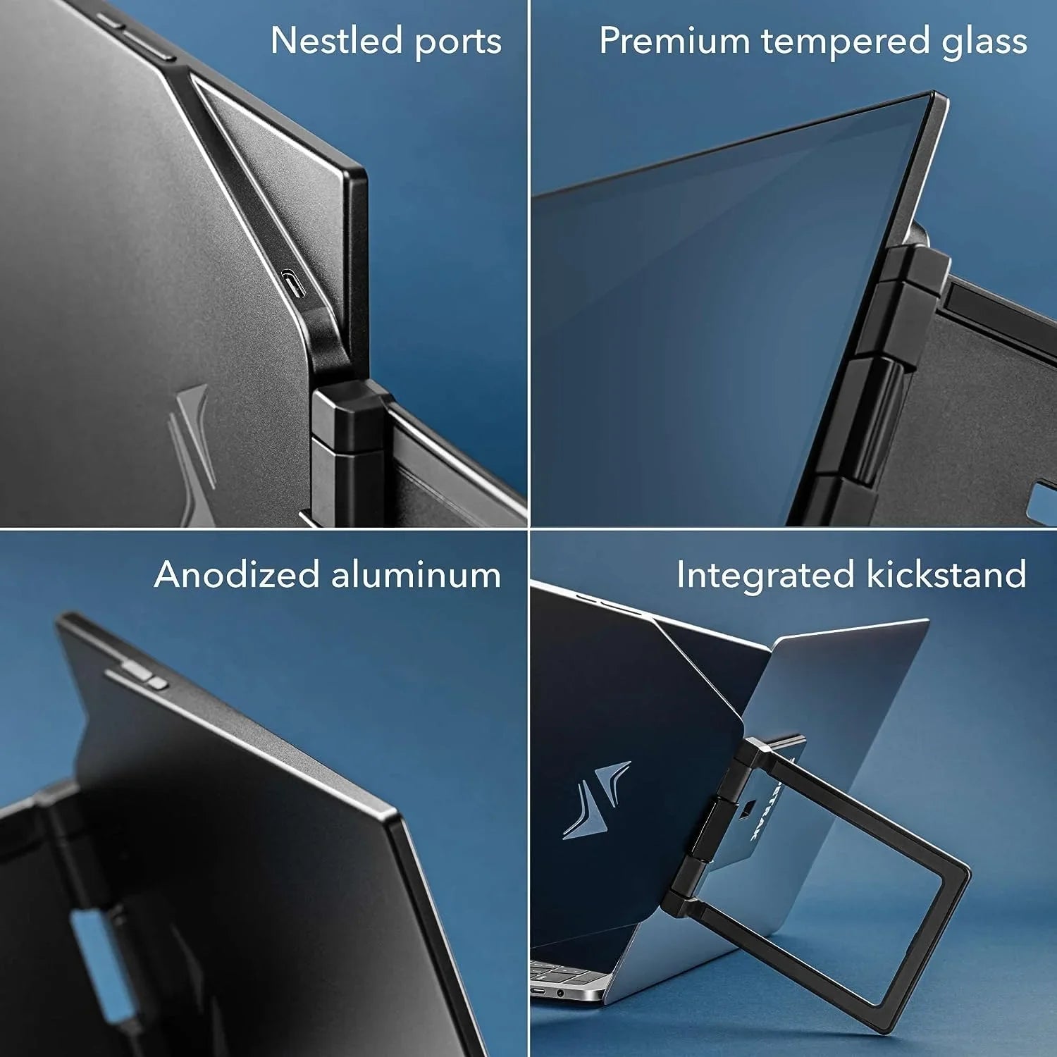 SizeideTrak Sizewivel Pro 13.3'' Portable Monitor for Laptop (13.3'' Sizeingle Monitor)