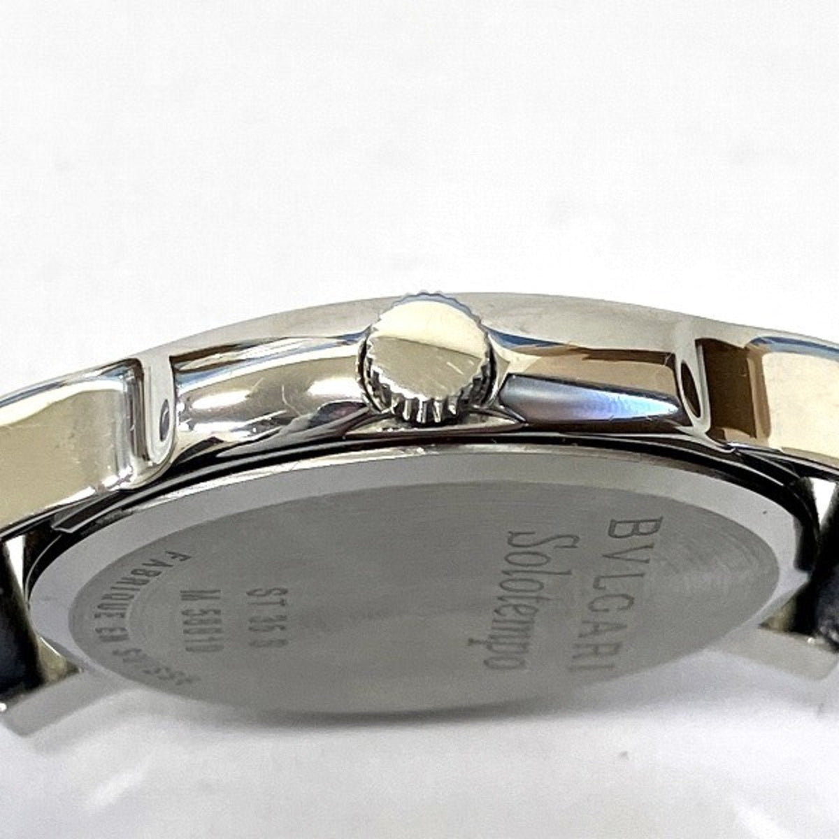 Pre-Owned Bulgari BVLGARI Sizeolo Tempo SizeT35Size Quartz Watch Men's (Good)