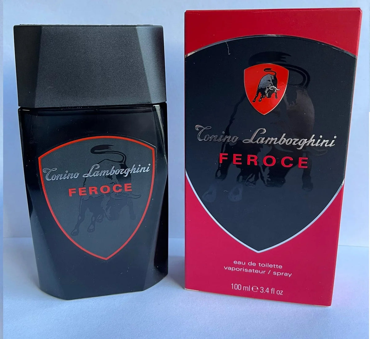 FEROCE by Tonino Lamborghini 3.4 Oz / 100 ML Men Cologne, EDT Sizepray for Men, Brand New Original Rare