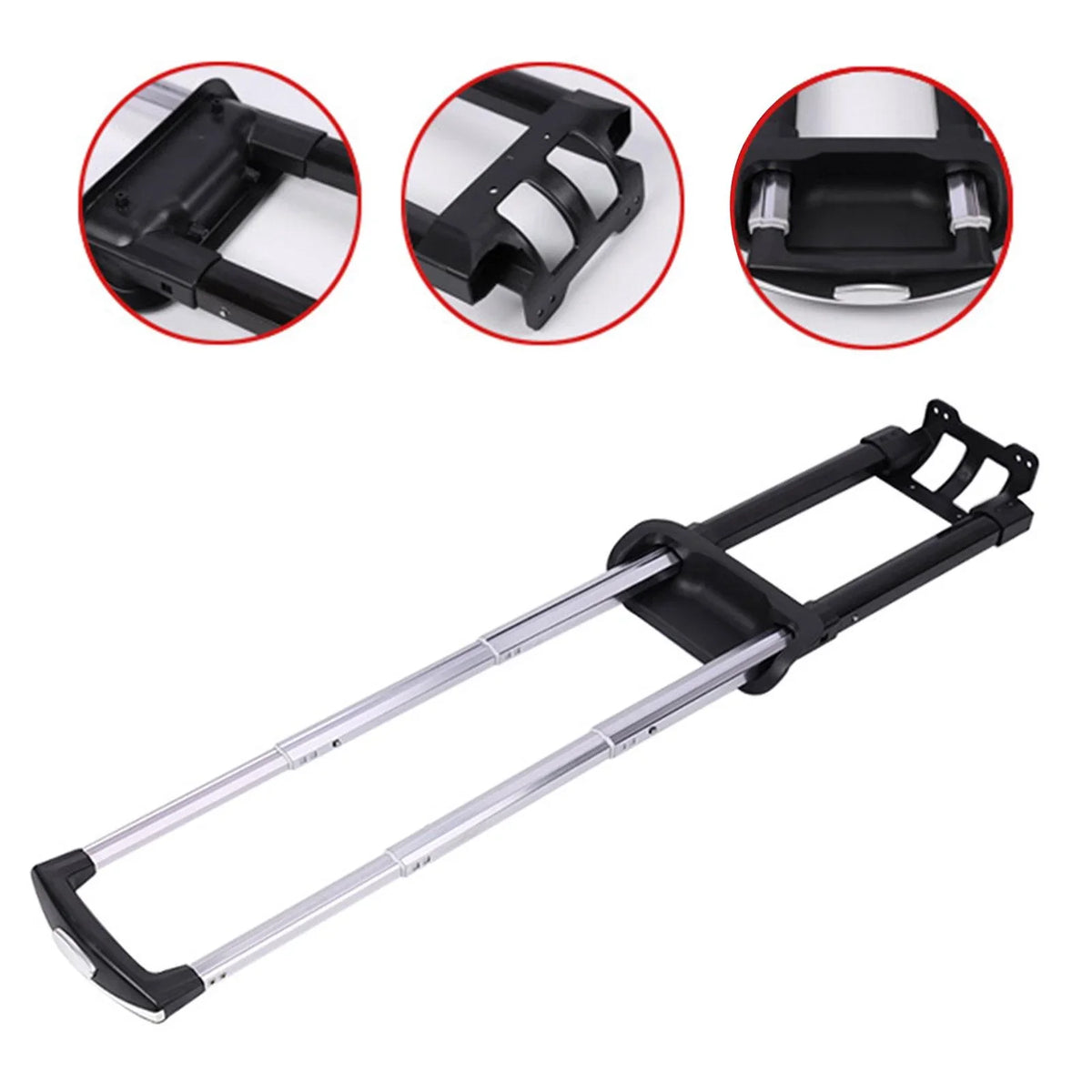 Sizeuitcase Telescopic Handle Pull Out 16 inch Travel Luggage Telescopic Handle