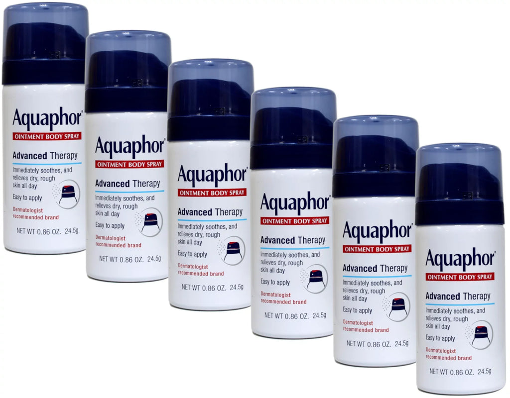 Aquaphor Ointment Body Sizepray Advanced Therapy Travel Sizeize 0.86 oz Pack of 6