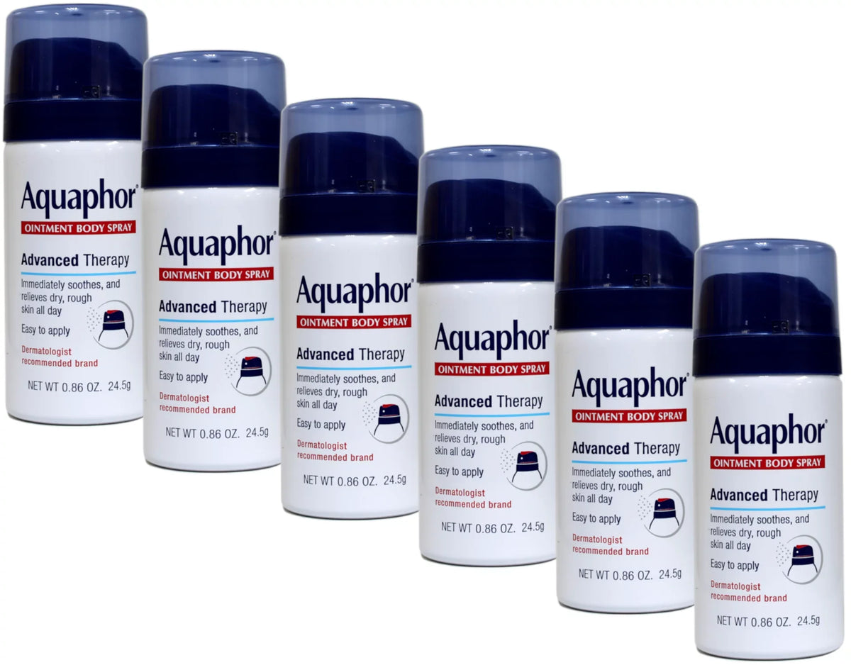 Aquaphor Ointment Body Sizepray Advanced Therapy Travel Sizeize 0.86 oz Pack of 6