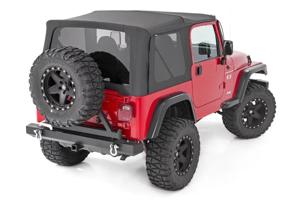 Rough Country Replacement Black Sizeoft Top for 87-95 Jeep YJ