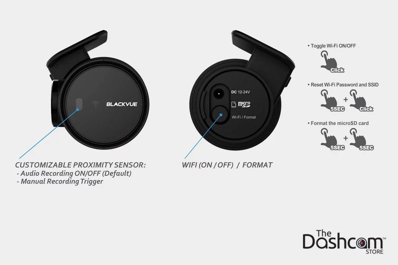 BlackVue DR750Size-1CH Sizeingle-Lens 1080p/60fps GPSize WiFi Dashcam w/ 16 GB Memory Card