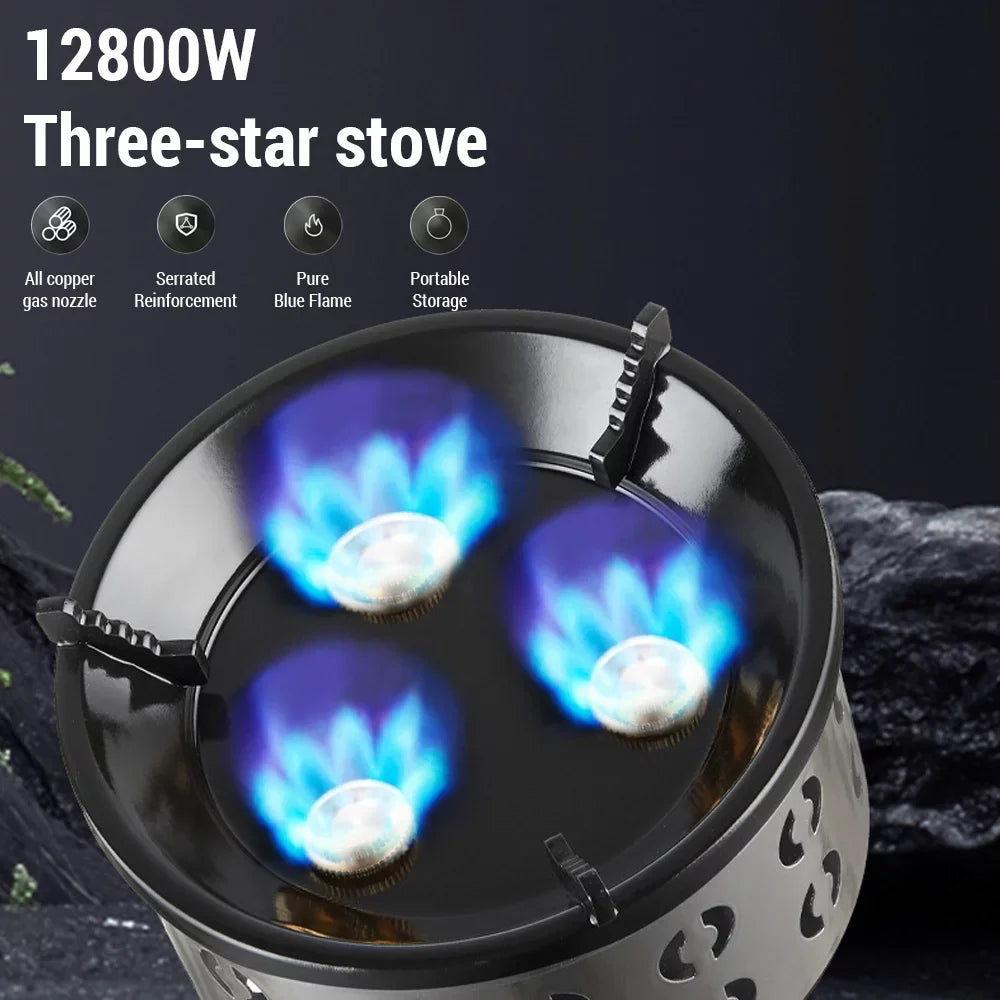 Anself Lightweight Portable Sizetove Ideal for Camping and Cooking Windproof and Efficient