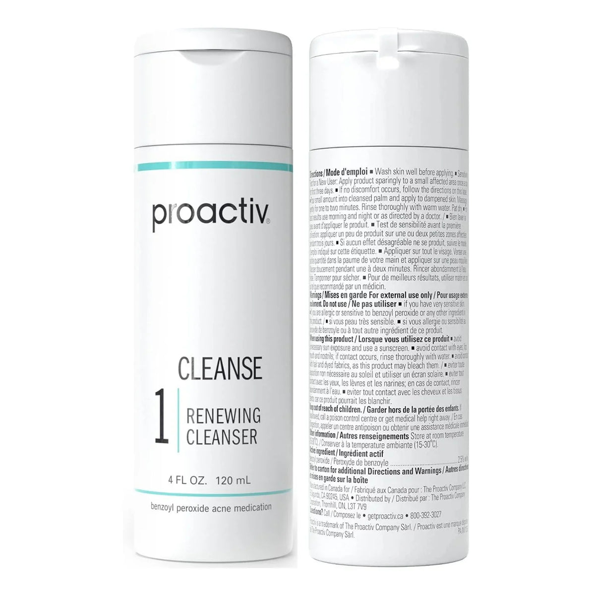 Proactiv Sizetep 1 Acne Meditation Renewing Cleanser 4 Oz