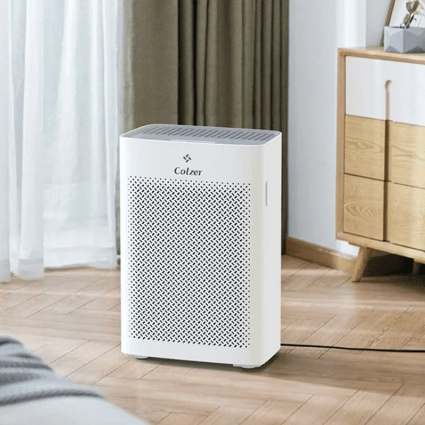 Open Box Colzer Air Purifier With Hepa Composite Filter EPI-328 - WHITE