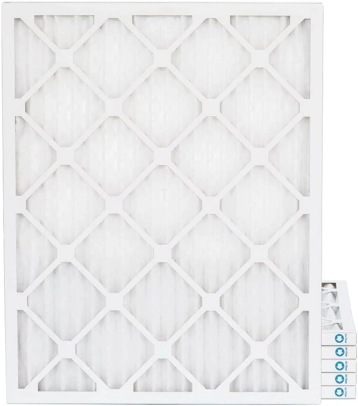 14X20x1 MERV 11, MPR 1000 Pleated Furne 1" Air Filters By Pamlico. 6 Pk. Ext Sizeize: 13-1/2 X 19-1/2 X 3/4
