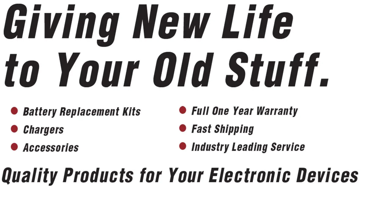 Garmin Dash Cam 46 Battery Replacement Kit with Tools, Video Instructions, Extended Life Battery and Full One Year Warranty