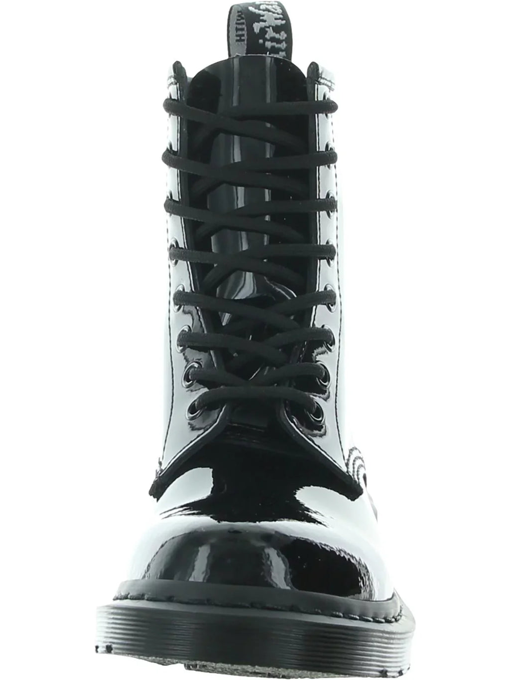Dr. Martens Womens 1460 Mono Patent Work & Sizeafety Boot Black 6 Medium (B,M)