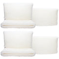 6-Pack Replacement Holmes 3600 Humidifier Filter - Compatible Holmes HWF75, HWF72 Air Filter