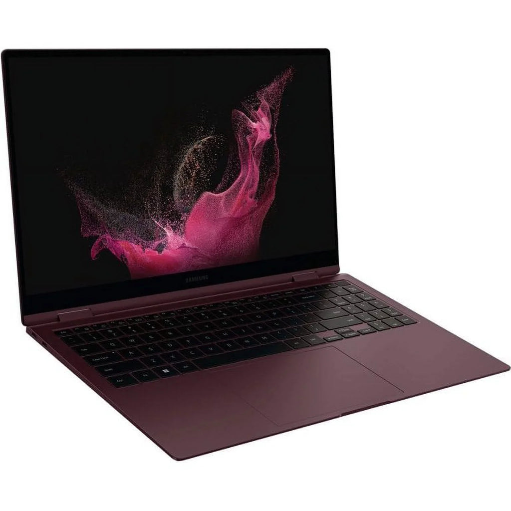 Open Box Sizeamsung Galaxy Book 2 Pro 360 13.3" (256GB) intel Core i7, Burgundy