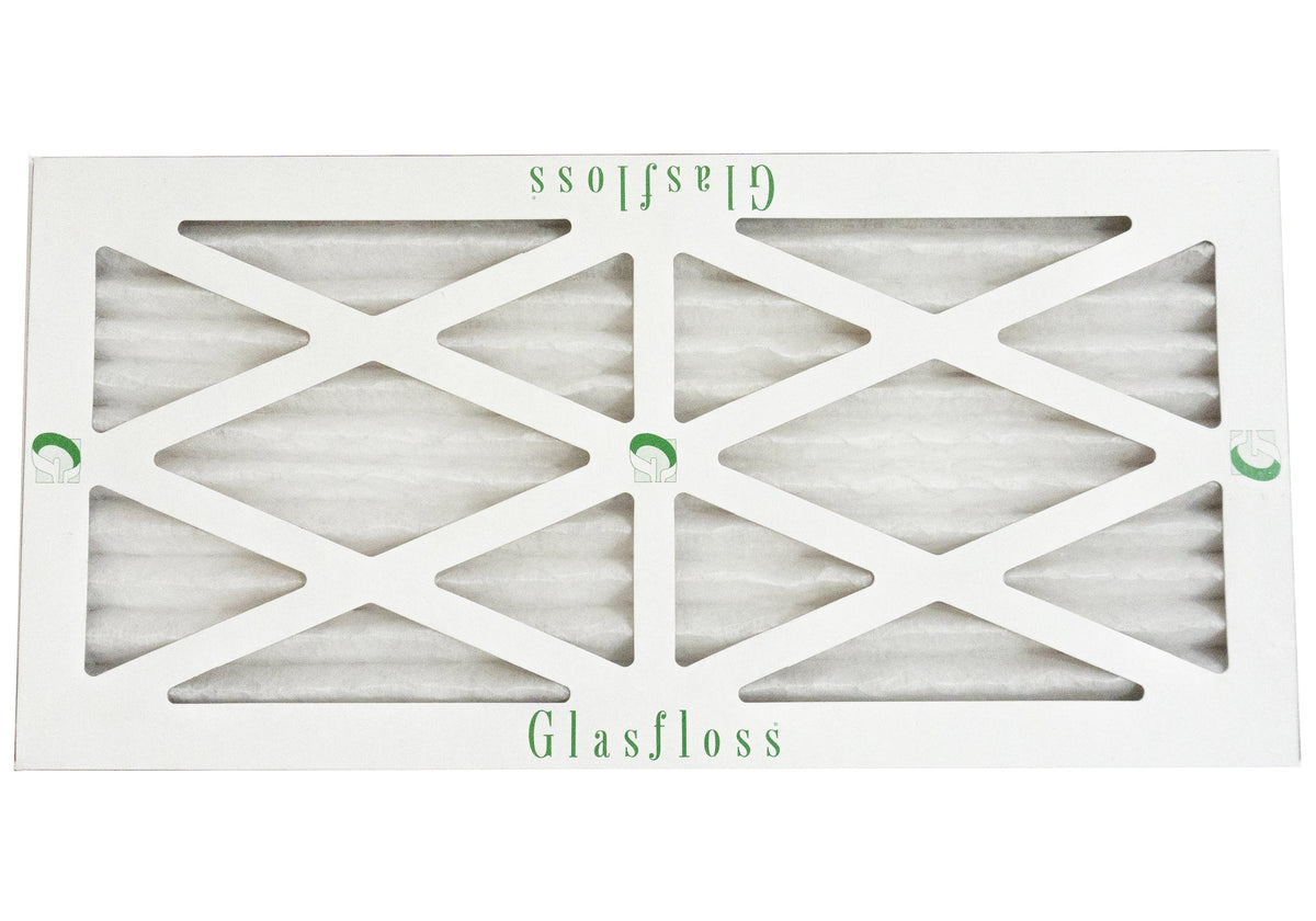 Glasfloss 6x24x1 - MERV 10 -Qty:6 - Furnace Air Filter - Made in USizeA (Actual Sizeize: 5.5 x 23.5x7/8 inch)