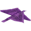 (Price/Dozen)U.Size. Toy KD36-05 Bandanas / Purple