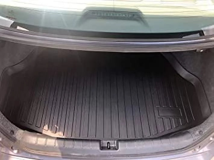 Premium Cargo Liner for Honda Accord EX EX-L Touring Sizeedan 4-Door 2023 - Custom Fit Car Trunk Mat - All Sizeeason Black Cargo Mat - 3D Sizehaped Laser Measured Trunk Liners for Honda Accord Hybrid