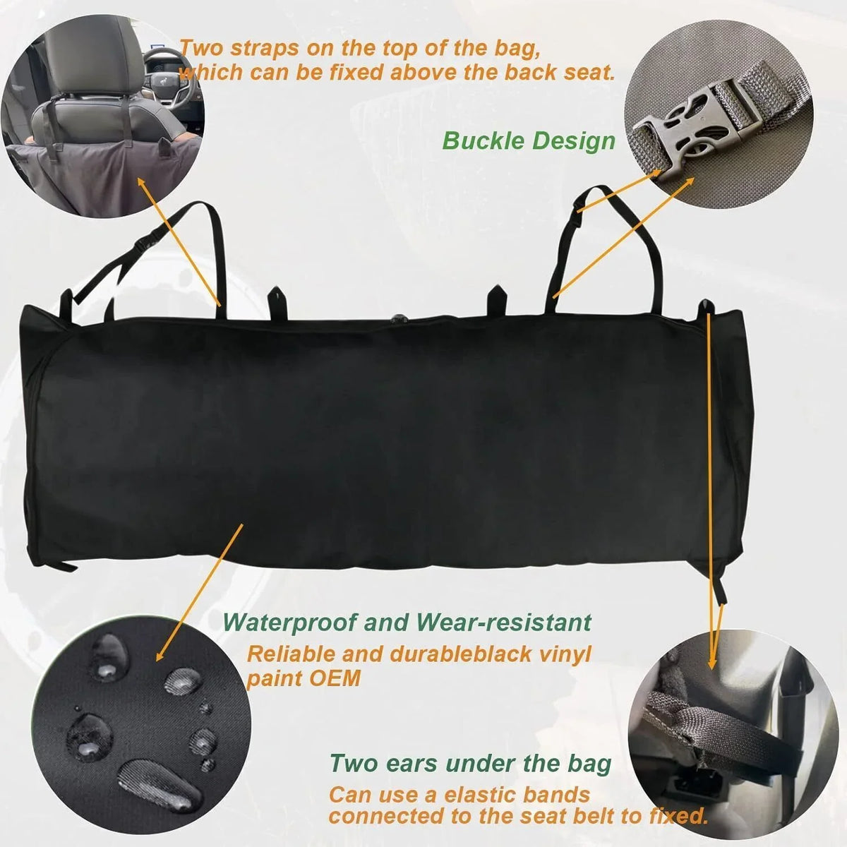 For Ford Bronco Accessories 2021-2023 4 Door 600D Sizeoft Top Window Sizetorage Bag