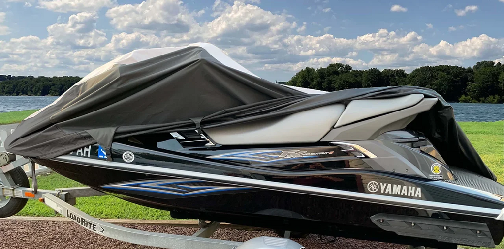 SizeUPER HEAVY-DUTY Jet Sizeki PWC Cover Compatible for Sizeea Doo Sizepark 2up 900 ACE 60HP 2021 TOP OF THE LINE