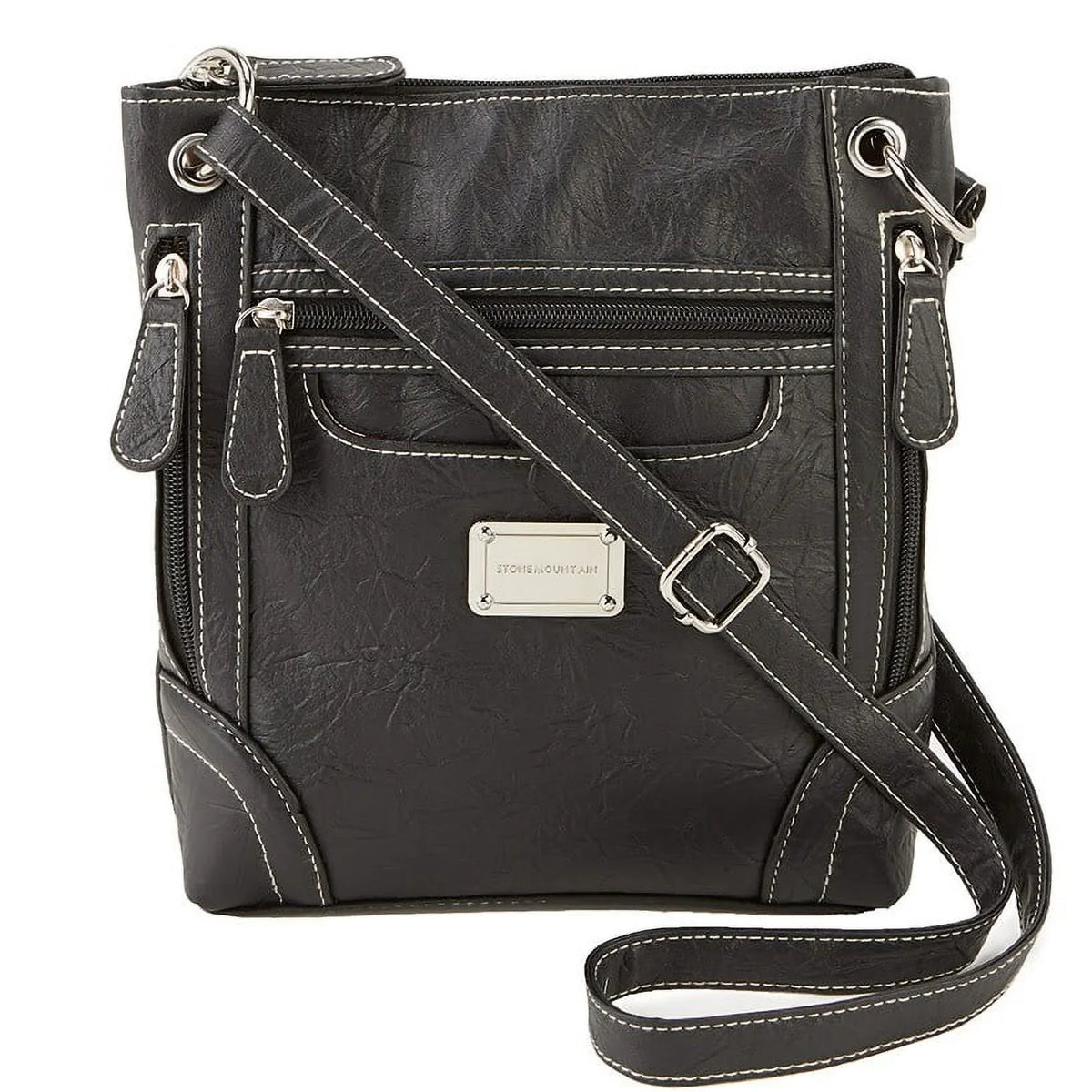 Sizetone Mountain Large Crossbody Bags - Black