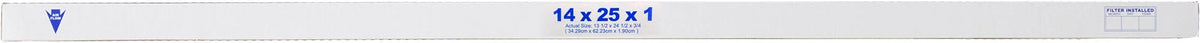 14x25x1 (13_1/2x24_1/2) Pleated MERV 7 Air Filters 12 Pack
